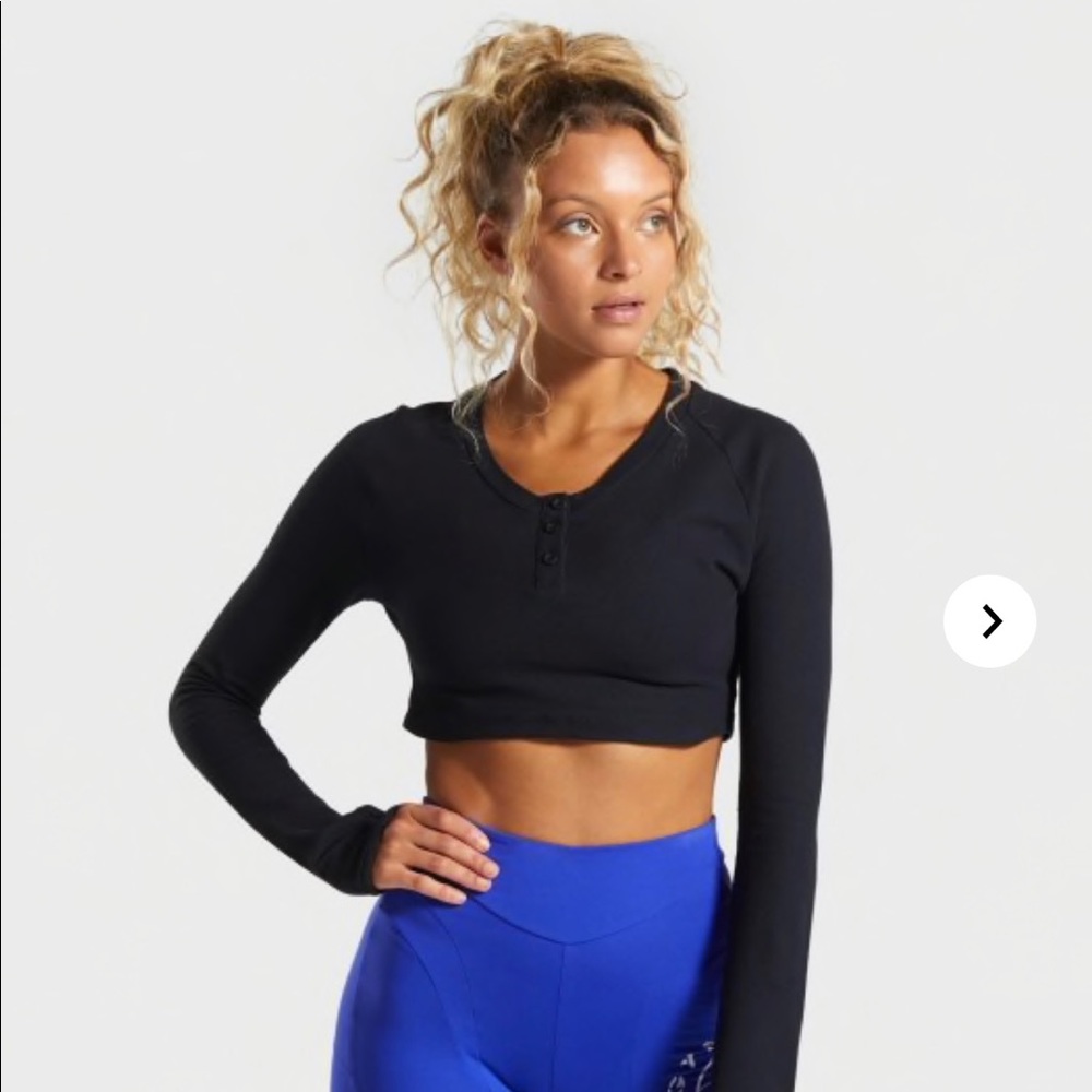 GYMSHARK LEGACY CROP TOP (BNWT)